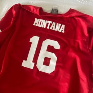 joe montana 49er jersey